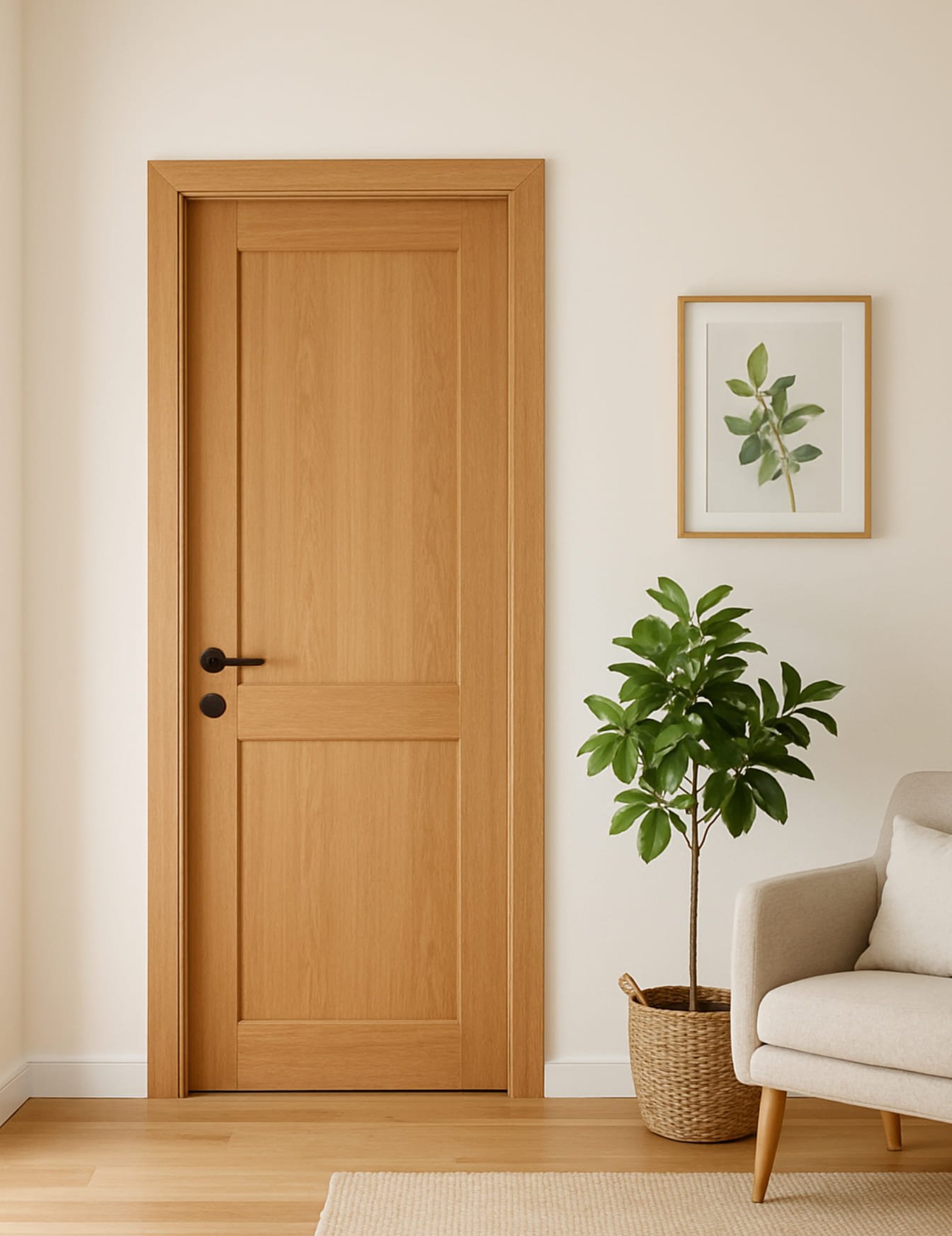 Une photo d'une porte